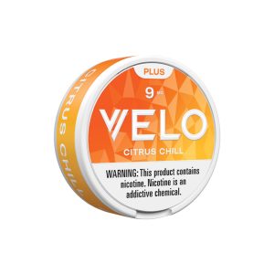 VELO PLUS NICOTINE POUCHES CITRUS CHILL 9MG -PACK OF 5 - 840170618281