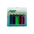 SMOXY CLEAR LIGHTER BLISTER 5CT PACK -BOX OF 8 PACK (40TC) -SL120D - 762983304765