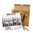 D&K 5'' METAL PIPE WITH MIXED ETCHED DESIGN WITH SCREENS 16CT PER DISPLAY - 100000951848